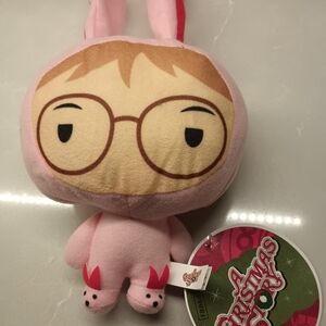 Ralphie From Christmas Story In Pink Bunny Costume From Aunt Clara